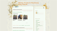 Desktop Screenshot of hackneyvegpatch.blogspot.com