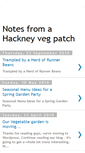 Mobile Screenshot of hackneyvegpatch.blogspot.com