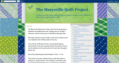 Desktop Screenshot of marysvillequilt.blogspot.com