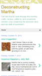 Mobile Screenshot of deconstructingmartha.blogspot.com