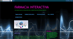 Desktop Screenshot of farmaciainteractiva.blogspot.com