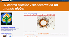 Desktop Screenshot of escuelayentorno.blogspot.com
