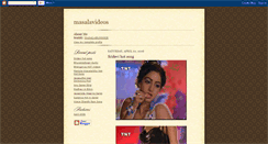 Desktop Screenshot of masalavideos.blogspot.com