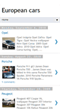 Mobile Screenshot of european-cars-pics.blogspot.com