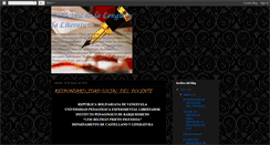 Desktop Screenshot of didacticalenguayliteratura-upelipb.blogspot.com