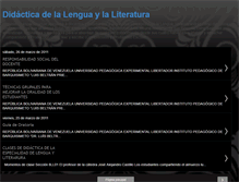 Tablet Screenshot of didacticalenguayliteratura-upelipb.blogspot.com