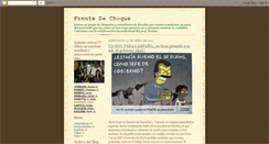 Desktop Screenshot of frentedechoque.blogspot.com