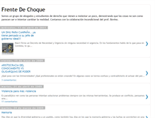 Tablet Screenshot of frentedechoque.blogspot.com