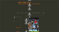 Desktop Screenshot of golfsportsonline.blogspot.com