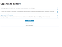 Tablet Screenshot of opportunite-affaire.blogspot.com