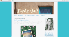 Desktop Screenshot of emyliahall.blogspot.com