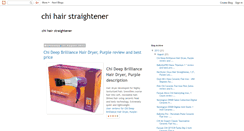 Desktop Screenshot of chi-hairstraighteners.blogspot.com