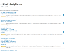 Tablet Screenshot of chi-hairstraighteners.blogspot.com