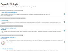 Tablet Screenshot of papodebiologia.blogspot.com