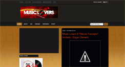 Desktop Screenshot of musicloversmexico.blogspot.com