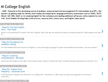 Tablet Screenshot of mcollege.blogspot.com