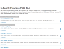 Tablet Screenshot of indianhillstationsindiatravel.blogspot.com