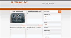 Desktop Screenshot of freetravel247.blogspot.com