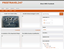 Tablet Screenshot of freetravel247.blogspot.com