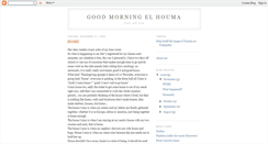 Desktop Screenshot of goodmorningtown.blogspot.com