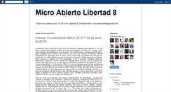 Desktop Screenshot of microabiertolibertad8.blogspot.com