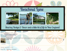 Tablet Screenshot of beachnutlane.blogspot.com