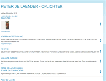 Tablet Screenshot of peter-de-laender-oplichter.blogspot.com