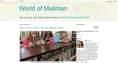 Desktop Screenshot of erikamailman.blogspot.com
