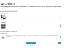 Tablet Screenshot of oopzdaiziez.blogspot.com