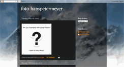 Desktop Screenshot of foto-hanspetermeyer.blogspot.com