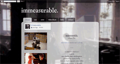 Desktop Screenshot of immeasurablemovie.blogspot.com