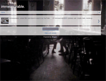 Tablet Screenshot of immeasurablemovie.blogspot.com
