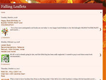 Tablet Screenshot of fallingleaflets.blogspot.com