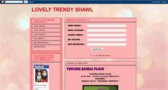 Desktop Screenshot of lovelytrendyshawl.blogspot.com