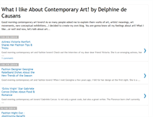 Tablet Screenshot of delphinedecausans.blogspot.com