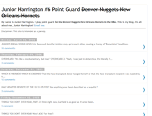 Tablet Screenshot of juniorharrington.blogspot.com