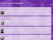 Tablet Screenshot of laurenbaduaphotography.blogspot.com