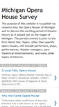 Mobile Screenshot of operahousesofmichigan.blogspot.com