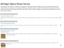 Tablet Screenshot of operahousesofmichigan.blogspot.com