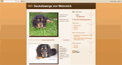 Desktop Screenshot of dackelzwerge.blogspot.com