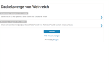 Tablet Screenshot of dackelzwerge.blogspot.com