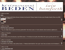 Tablet Screenshot of kutuphanedekibeden.blogspot.com
