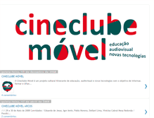 Tablet Screenshot of cineclubemovel.blogspot.com