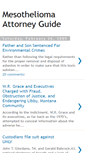 Mobile Screenshot of mesothelioma-attorney-guide.blogspot.com