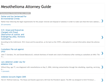 Tablet Screenshot of mesothelioma-attorney-guide.blogspot.com