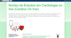 Desktop Screenshot of nucleodeestudosemcardiologiaonline.blogspot.com