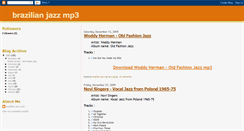 Desktop Screenshot of brazilianjazzmp3.blogspot.com