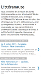 Mobile Screenshot of litteranaute.blogspot.com