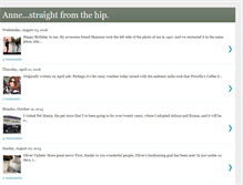 Tablet Screenshot of annecentral.blogspot.com