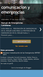 Mobile Screenshot of comyemergencias.blogspot.com